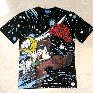 【SALE】 Tシャツ S,M,L,LL ディズニー・パイレーツ・サマー 2019 ミッキー&フレンズ 海賊 パイレーツ・オブ・カリビアン 東京ディズニーシー限定 【DISNEY】