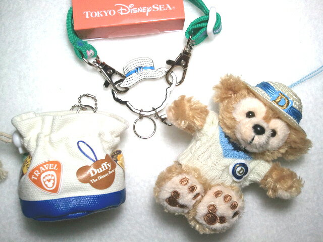 【希少】　トラベル・パル☆スプリングヴォヤッジ☆ダッフィー（Duffy）orシェリーメイ（ShellieMay）♪お座り携帯ストラップ入り！4月2日発売☆ 【DISNEY】