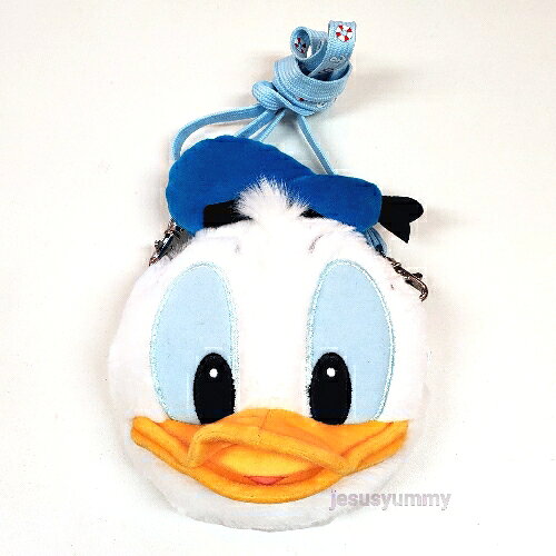ドナルド　ぬいぐるみ　パスケース　定期入れ　コインケース　ドナルドダック　東京ディズニーリゾート限定　【DISNEY】のサムネイル