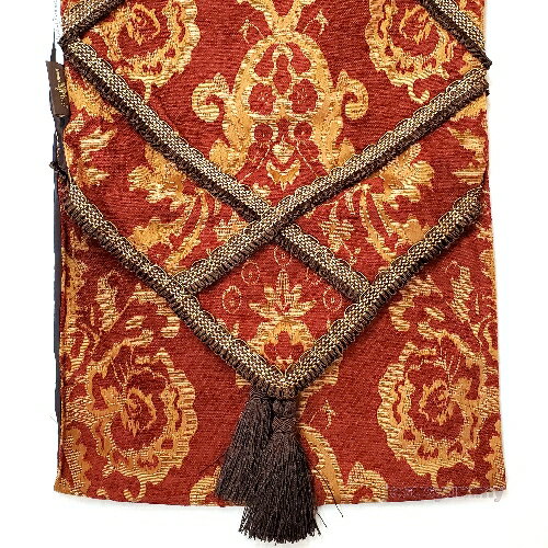 【USA輸入】　ジェニファーテイラー　テーブルランナー　レッド　32×183cm 　テーブルクロス 　インポ..