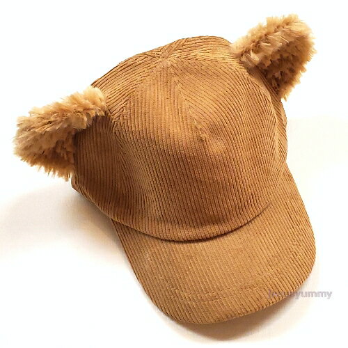 ダッフィー　キャップ　コーデュロイ　帽子　秋冬　東京ディズニーシー　シーズン限定　お土産 【DISNEY】のサムネイル