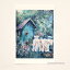 「Beautiful Dreamer」　Yumi Kohnoura作　オリジナル・ポストカード　絵はがき　葉書　絵画　油彩　風景画　花　イギリス　【ネコポス対応】