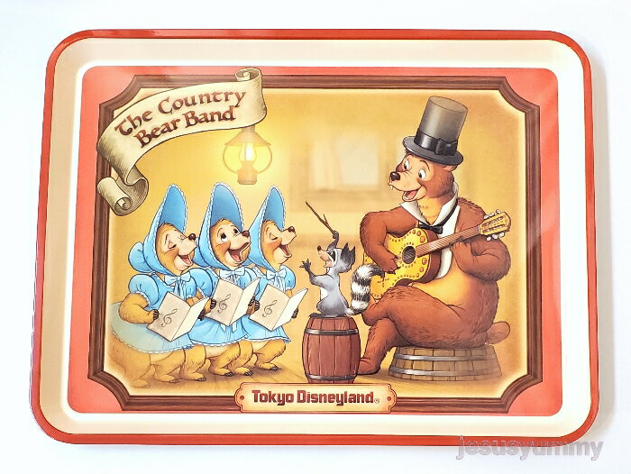 トレイ　カントリーベア　シアター　トレー　東京ディズニーランド　東京ディズニーリゾート限定　お土産　【DISNEY】のサムネイル
