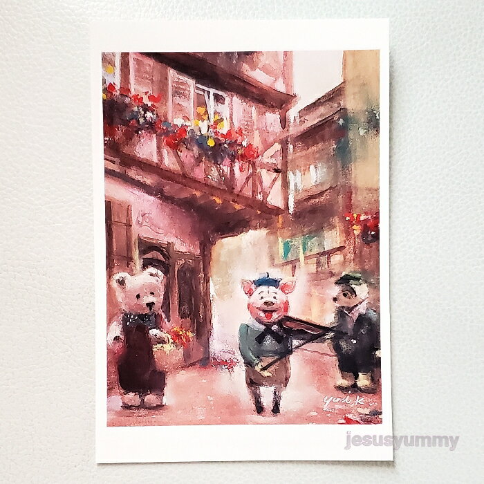 「Marching in Colmar」　Yumi Kohnoura作　