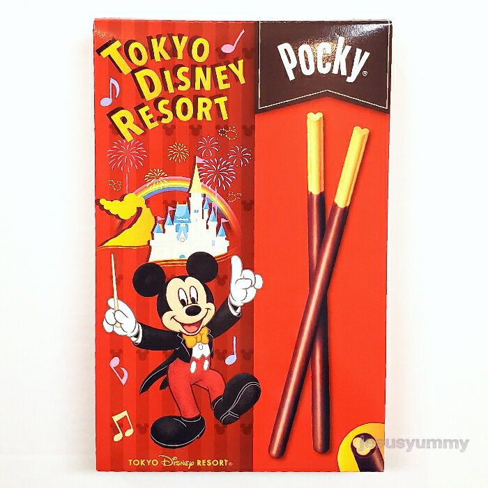 ポッキー　ミッキー　ミニー　チョコレート菓子　紙箱　POCK