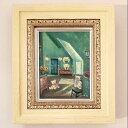 絵画 「クマ達のスウィートルーム」 油彩画 油絵 原画 F0 ヨーロピアンインテリア お部屋に飾る絵 額縁付き Yumi Kohnoura 神之浦由美 テディベ...
