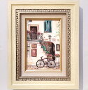 絵画 「Go Your Own Way」 油彩画 油絵 原画 風景画 SM 2025 お部屋に飾る絵 木製 ホワイト 額縁付き Yumi Kohnoura 神之...