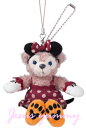 シェリーメイ お座り ぬいぐるみ ストラップ ミニーちゃん仮装 2015年 ハロウィーン ハロウィン ☆2015 携帯ストラップ 東京ディズニーリゾート お土産...