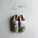 MOOMIN×Estacion ムーミン×エスタシオンリトルミィレザースリッポン TGE625(4)