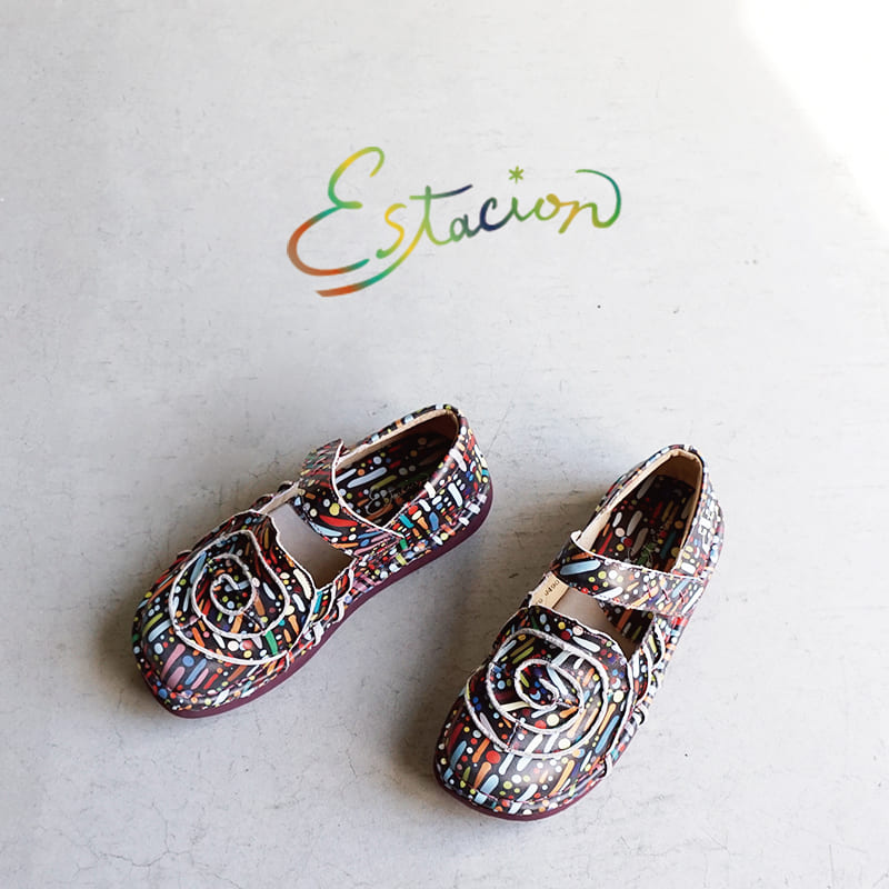 Rakuten - Estacion　エスタシオン　うずまきデザインレザーストラップシューズ　TG04901 / TGE04901