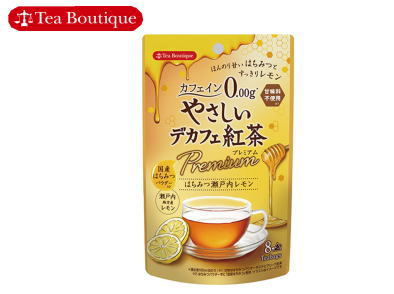【カフェインレス】ティーブティック やさしいデカフェ紅茶　プレミアムはちみつ瀬戸内レモン(8TB入) ノンカフェイン 紅茶：【RCP】【HLS_DU】