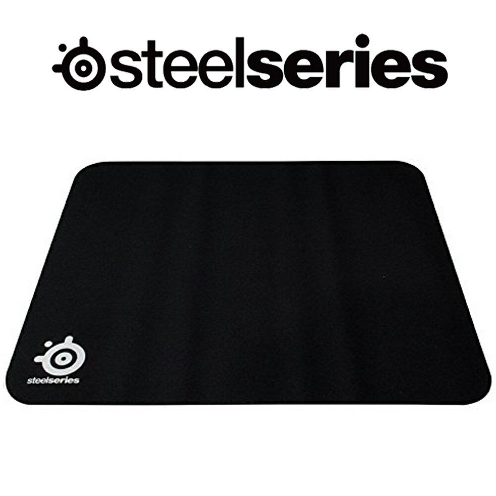 SteelSeries QcK マウスパッド 63003 ブラック マウス 布製マウスパッド ゲーミングマウスパッド スティールシリーズ