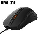 【送料無料】 ゲーミングマウス SteelSeries Rival 300 Black 62351  ...