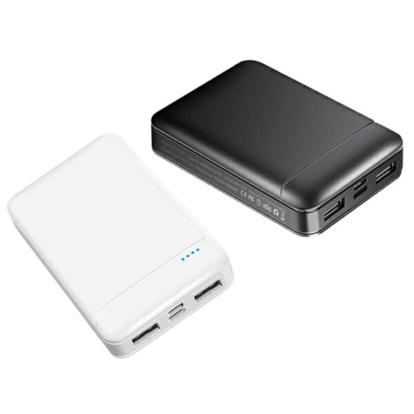 【メール便送料無料】箱なし JETCO モバイルバッテリー 10000mAh IPhone Android対応 充電器 軽量 大容量 黒 白 電熱 電熱ベスト対応 電熱ジャケット対応 電熱パンツ対応 電熱コート対応