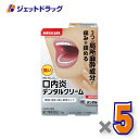 【第2類医薬品】デンタルクリーム 5g ×5個