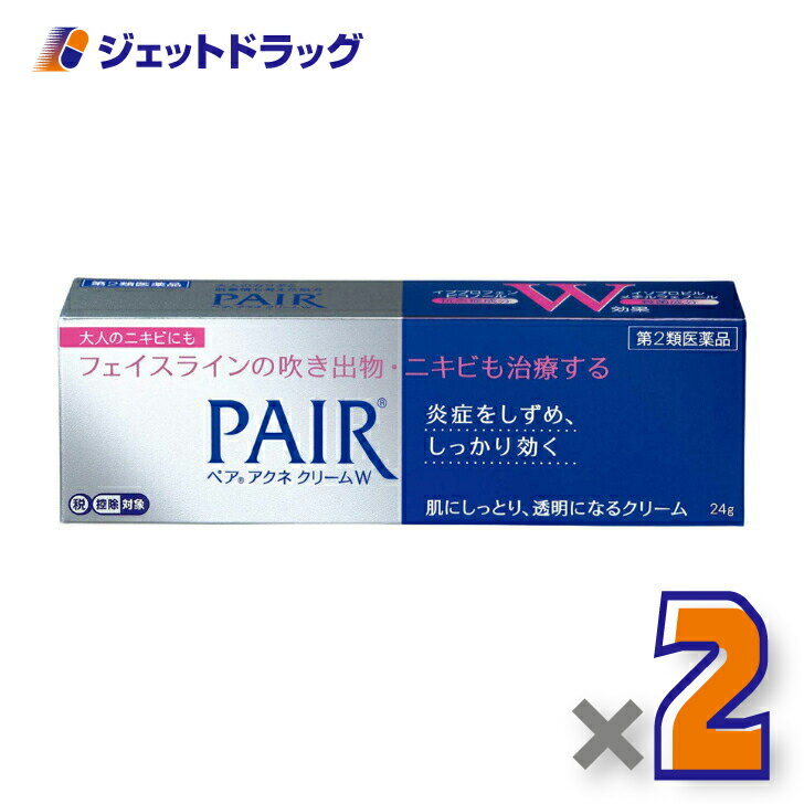 【第2類医薬品】ペアアクネクリームW 24g ×2個　※セルフメディケーション税制対象商品 (025726)のサムネイル