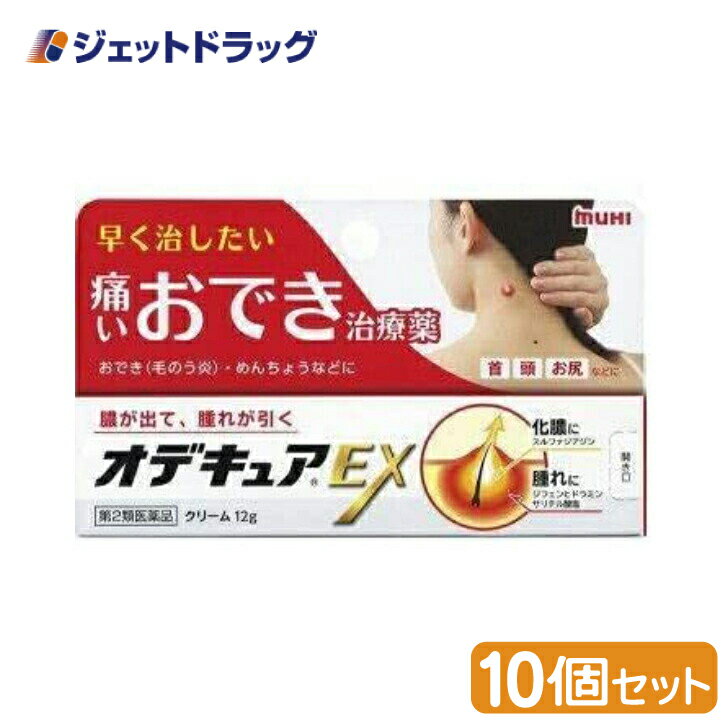 【第2類医薬品】オデキュアEX 12g ×10個