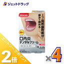 ≪1日はジェット日!全商品P2倍&限定クーポン有≫【第2類医薬品】デンタルクリーム 5g ×4個
