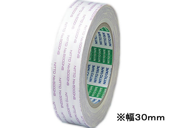 ニトムズ 再剥離一般両面テープ 幅30mm×20m 1巻 J1380 両面テープ 作業用 ガムテープ 粘着テープ