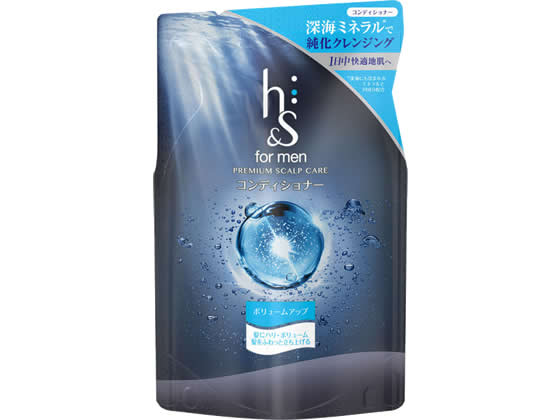 P&G h&s formen ボリュームアップコンディショナー つめかえ 300g P＆G シャンプー リンス お風呂 ヘアケア