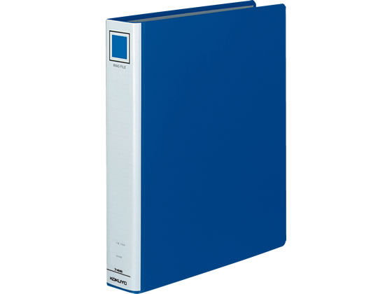 コクヨ リングファイル 貼表紙 A4タテ 4穴 内径38mm 青 フ-444NB A4 多穴リングファイル 丸型 D型 リング式ファイル