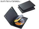 【お取り寄せ】エレコム DVDトールケース 3枚収納 3個セット ブラック CCD-DVD07BK DVDトールケース メディアケース 記録メディア テープ(2)