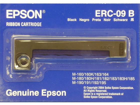 エプソン プリンタリボン黒 ERC-09B エプソン EPSON プリンタ インクリボン トナー