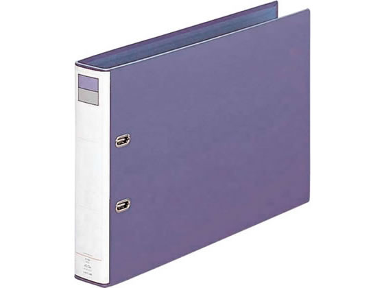リヒトラブ D型リングファイル B4ヨコ 背幅51mm ブルーバイオレット D型2穴リングファイル 紙製 リング式ファイルのサムネイル