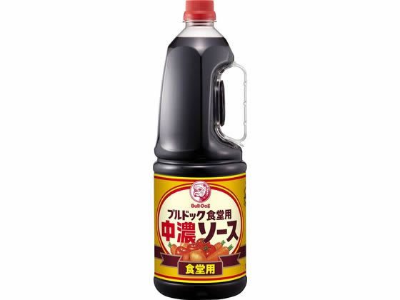 ブルドックソース 食堂用中濃ソースハンディパック 1.8L ソース 調味料 食材