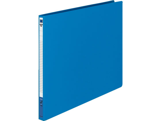 コクヨ レターファイル(色厚板紙) A3ヨコ とじ厚12mm 青 フ-558B レターファイル 紙製 フラットファイル レターファイル