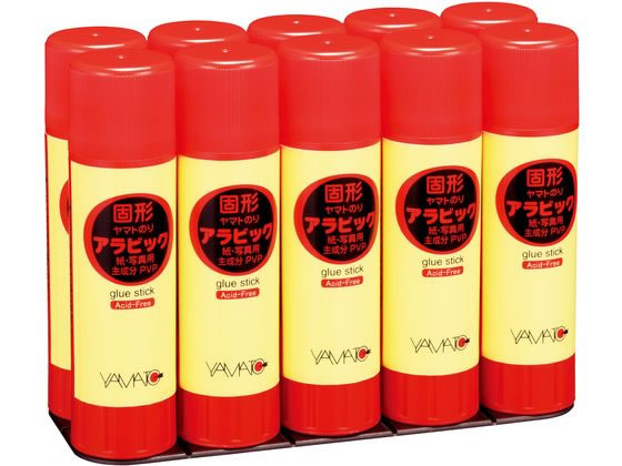 ヤマト スティックのり 固形アラビック 10g 10本パック YS-8-10S jetprice-10011184 JET PRICE サンプル画像2