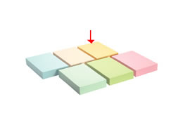 A4 Size Paper - 色上質紙A4厚口90kg クリーム 500枚入 A4サイズ イエロー系 黄 カラーコピー用紙