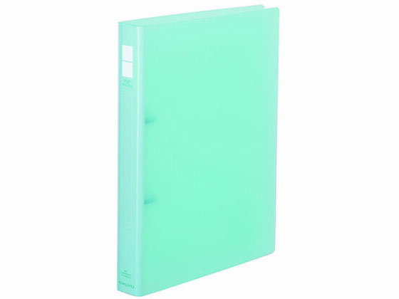 コクヨ ポップリングファイル B5タテ 背幅31mm 緑 フ-P421NG 丸型2穴リングファイル PP製 リング式ファ..