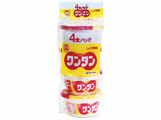 東洋水産 カップワンタンしょうゆ味 4食パック インスタント食品 レトルト食品