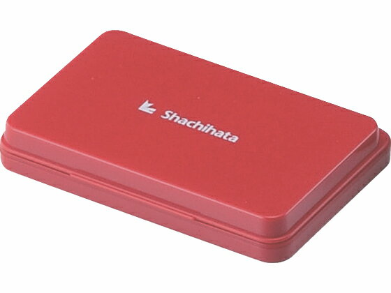 シヤチハタ スタンプ台 小形 赤 HGN-1-R スタンプ台 赤 朱 朱肉 ネーム印