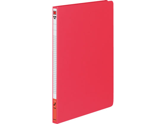 コクヨ レターファイル(色厚板紙) A4タテ とじ厚12mm 赤 フ-550R A4 レターファイル 紙製 フラットファ..