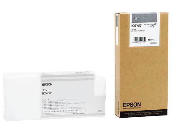 エプソン インクカートリッジ グレー 350ml ICGY57 エプソン EPSON インクジェットカートリッジ インクカートリッジ トナー