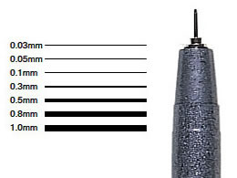 Too/コピックマルチライナー ブラック 0.03mm