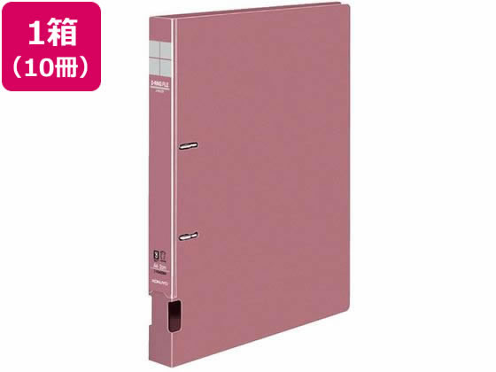 【商品説明】書類が水平に開き、閲覧に適したD型リング式とじ具です。とじ具がしっかりかみ合っているので、書類が抜け落ちる心配がありません。別売のナンバーシール（L−FCH・L−FCM・L−FCM2）・アルファベットシール（L−FCA）を活用すれば、機能的なファイリングが可能な背紙（裏面）デザインになっています。分別廃棄が可能です。【仕様】●色：ピンク●サイズ：A4タテ●外寸法：縦307×横242mm●背幅：34mm●とじ厚：20mm●収容枚数：200枚●穴間隔：80mmピッチ●背見出し紙差替え可能●ユニバーサルデザイン金属とじ具●紙押さえ具付き●材質：表紙／R−PP●分別廃棄可能●注文単位：1箱（10冊）●グリーン購入法適合●GPNエコ商品ねっと掲載【備考】※メーカーの都合により、パッケージ・仕様等は予告なく変更になる場合がございます。【検索用キーワード】コクヨ　こくよ　KOKUYO　Dリングファイル　りんぐふぁいる　ユニバーサルデザイン　リングファイル　丸型2穴リングファイル　2穴ファイル　チューブファイル　パイプファイル　PP表紙　とじ厚20mm　200枚とじ　背幅34mm　ピンク　ぴんく　桃色　ももいろ　モモイロ　フ−FD420NP　フFD420NP　A4ファイル　A4サイズ　A4タテ　A4縦　A4たて　A4−S　A4S　2穴80mmピッチ　箱売り　まとめ買い　10冊入り　コクヨファイル　X19345【ユニバーサルデザイン】金属製のワンタッチとじ具を採用。
