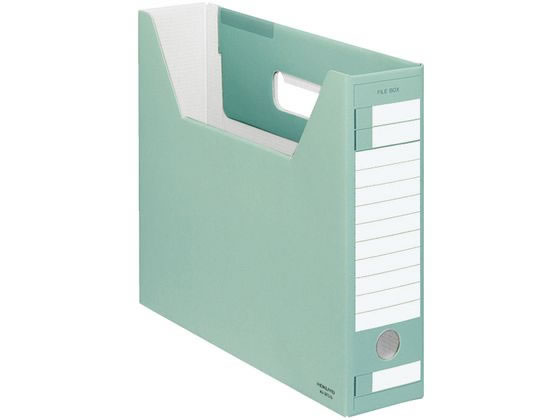 コクヨ ファイルボックス-FS〈Dタイプ〉A4ヨコ 背幅75mm 緑 A4 ボックスファイル 紙製 ボックス型ファイル