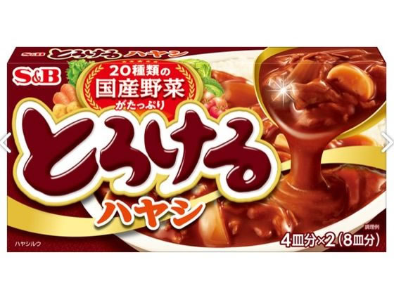 エスビー食品 とろけるハヤシ 160g ハヤシライス ルー パスタソース 加工食品