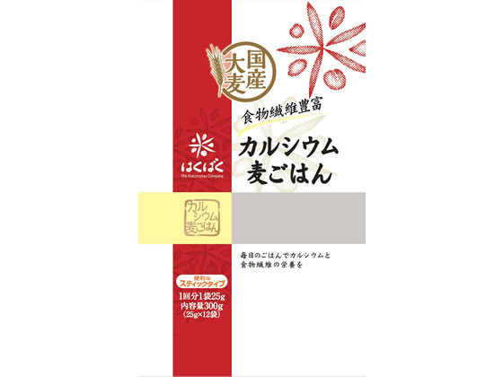 はくばく 骨太家族 カルシウム麦ごはん 25g×12袋 雑穀 お米