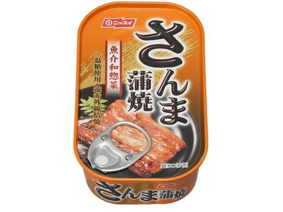 ニッスイ さんま蒲焼 100g 缶詰 魚介