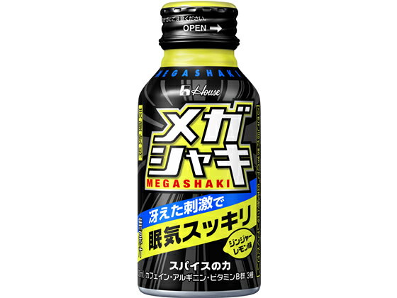 ハウスウェルネスフーズ メガシャキ 100ml 栄養ドリンク エナジードリンク 栄養補助食品 健康食品