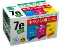 【お取り寄せ】エコリカ キャノン用リサイクルインクカートリッジBCI-7E 3MP キャノン CANON マルチパック エコリカ リサイクルインクカートリッジ ...