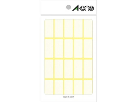 エーワン フリーラベル 白無地 90mm×150mm 20面 15シート 06004 エーワンラベルシール ふせん インデックス メモ ノート