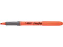 BIC マーキングハイライターグリップ オレンジ BRIGRIP12ORG