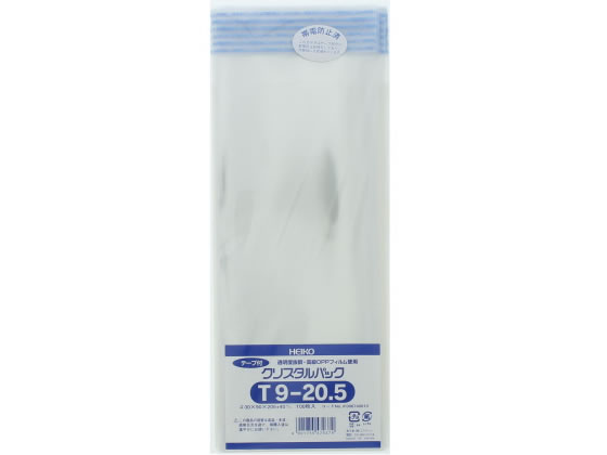 �إ����� ���ꥹ����ѥå� 205��90mm T9-20.5 100�� OPP�� �ơ����դ� ��åԥ� ��������