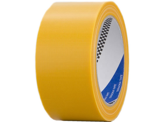 寺岡製作所 Pカットテープ 黄 幅50mm×25m 30巻 No.4140 養生テープ ガムテープ 粘着テープ 梱包