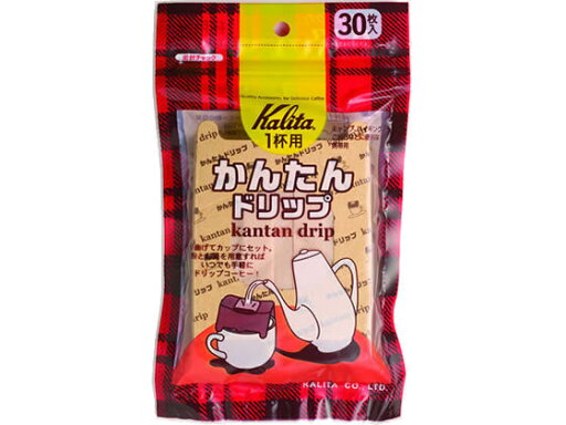 カリタ かんたんドリップ(1杯用) 30枚入 40432 カリタ かんたんドリップ(1杯用) 30枚入 40432